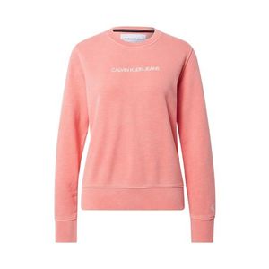 Calvin Klein Jeans Bluză de molton 'Shrunken Institutional' roșu pastel imagine