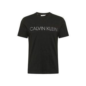 Calvin Klein Tricou argintiu / negru imagine