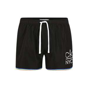Calvin Klein Swimwear Șorturi de baie negru / alb / albastru / galben / culori mixte imagine