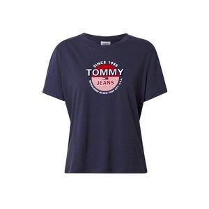 Tommy Jeans Tricou navy / roșu / roșu pastel / alb imagine