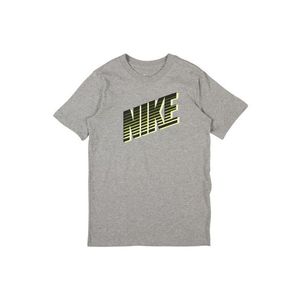 Nike Sportswear Tricou gri amestecat / negru / alb / galben imagine
