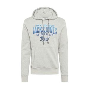 JACK & JONES Bluză de molton gri deschis / albastru fum / albastru royal imagine
