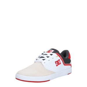 DC Shoes Pantofi sport 'PLAZA ' alb / gri metalic / roz vechi / roșu imagine
