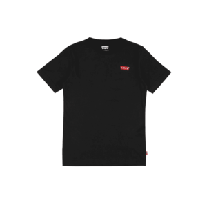 LEVI'S Tricou negru / roșu / alb imagine