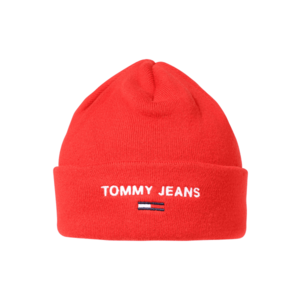 Tommy Jeans Căciulă roșu cireș / alb / navy imagine