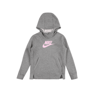 Nike Sportswear Bluză de molton gri / roz imagine