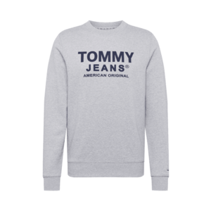 Tommy Jeans Bluză de molton albastru închis / gri amestecat imagine