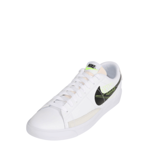 Nike Sportswear Sneaker low 'Blazer' negru / alb / galben neon / pudră imagine
