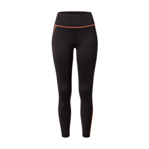 4F Pantaloni sport negru / portocaliu imagine