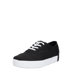TOMS Sneaker low 'CORDONES INDIO' negru / alb imagine