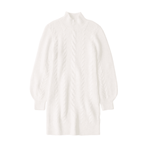 Abercrombie & Fitch Rochie tricotat alb imagine