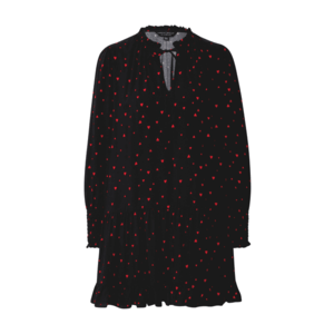 Dorothy Perkins Rochie tip bluză negru / roșu imagine