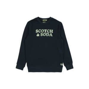 SCOTCH & SODA Bluză de molton verde / albastru închis imagine