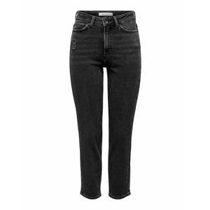 JACQUELINE de YONG Jeans denim negru / negru imagine