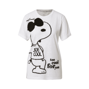 Frogbox Tricou 'Snoopy - Too cool for you' alb imagine