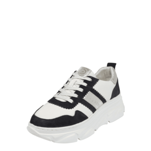 bugatti Sneaker low 'Nava' alb / albastru închis / argintiu imagine