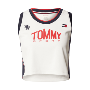 Tommy Sport Sport top roșu / alb imagine