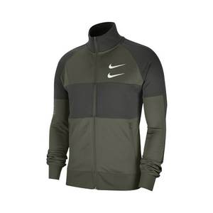 Nike Sportswear Bluză cu fermoar sport 'Swoosh' oliv imagine