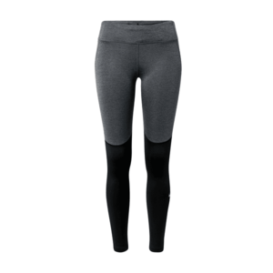 NIKE Pantaloni sport 'Fast Warm' argintiu / negru imagine
