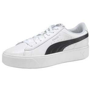 PUMA Sneaker low 'Vikky Stacked' alb / negru imagine