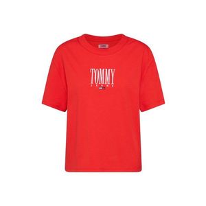 Tommy Jeans Tricou 'Embroidery Graphic' roșu imagine