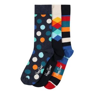 Happy Socks Șosete culori mixte / marine / genţiană / galben / petrol imagine