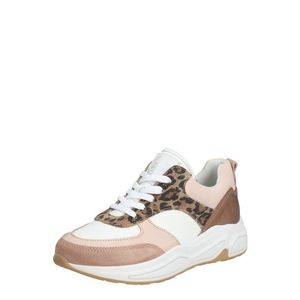 BULLBOXER Sneaker low alb / maro / pudră imagine