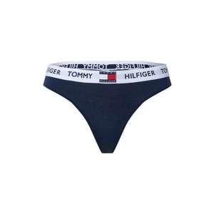 Tommy Hilfiger Underwear Tanga bleumarin / alb imagine