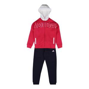 ADIDAS PERFORMANCE Costum de trening roz închis / alb / albastru noapte imagine