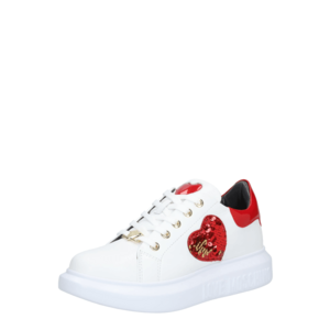 Love Moschino Sneaker low 'LOVE RUNNING' roșu / alb imagine