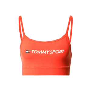 Tommy Sport Sutien sport roșu orange / alb imagine