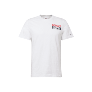 Tommy Jeans Tricou alb / roșu / navy imagine