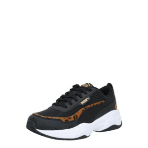 PUMA Sneaker low 'Cilia' alb / negru / portocaliu închis imagine