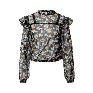 Tally Weijl Bluză negru / culori mixte imagine