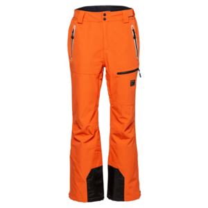 Superdry Snow Pantaloni outdoor 'FREESTYLE' negru / portocaliu închis imagine