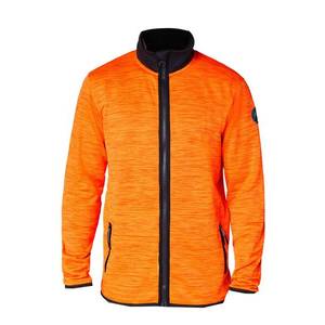 CHIEMSEE Bluză cu fermoar sport 'SABALAN' portocaliu amestecat / negru imagine