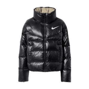 Nike Sportswear Geacă de iarnă negru / alb imagine