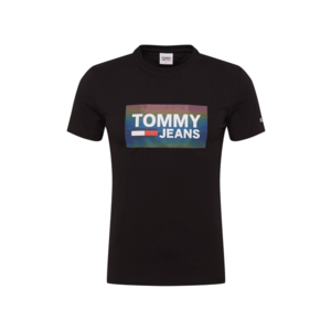 Tommy Jeans Tricou negru / alb / culori mixte imagine