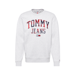 Tommy Jeans Bluză de molton gri / roșu / marine imagine