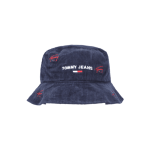 Tommy Jeans Pălărie 'TJW SPORT BUCKET CORDUROY' roșu / albastru închis / alb imagine