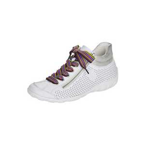 RIEKER Sneaker low alb / gri argintiu imagine