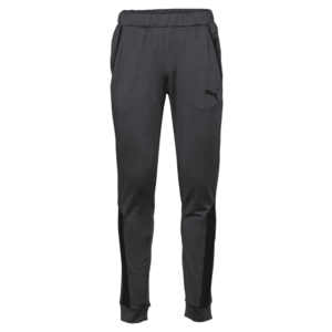 PUMA Pantaloni sport gri închis / negru imagine