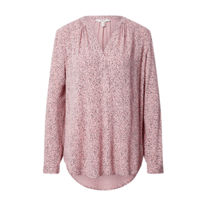 ESPRIT Bluză roz deschis / alb / negru imagine