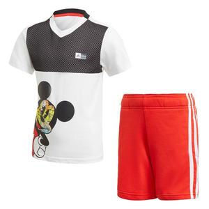 ADIDAS PERFORMANCE Îmbrăcaminte sport alb / negru / roșu imagine