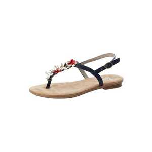 RIEKER Flip-flops roșu / navy / alb imagine