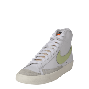 Nike Sportswear Sneaker înalt 'BLAZER' alb / verde deschis / gri imagine