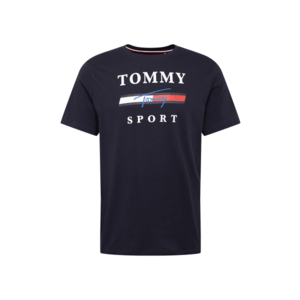 Tommy Sport Tricou funcțional navy / alb / roșu imagine