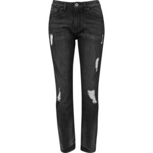 Urban Classics Jeans 'Boyfriend' negru imagine