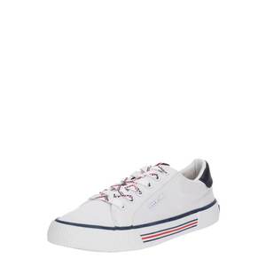 TOM TAILOR Sneaker low albastru / roșu / alb imagine
