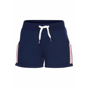 H.I.S Pantaloni albastru marin / roșu / alb imagine